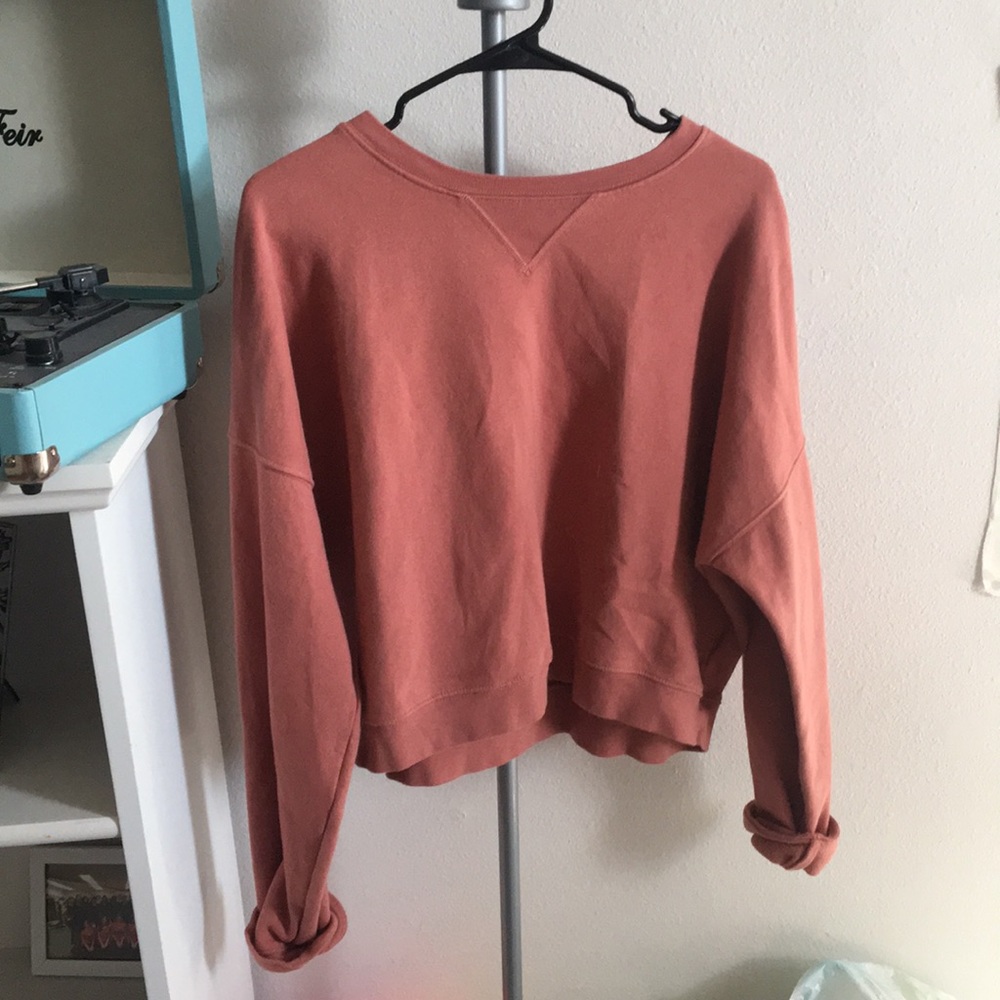 cropped, aeropostale sweatshirt